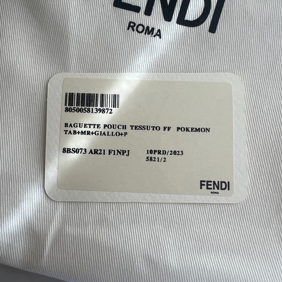 Fendi x FRGMT x Pokemon Baguette Pouch - Picture 5 of 5